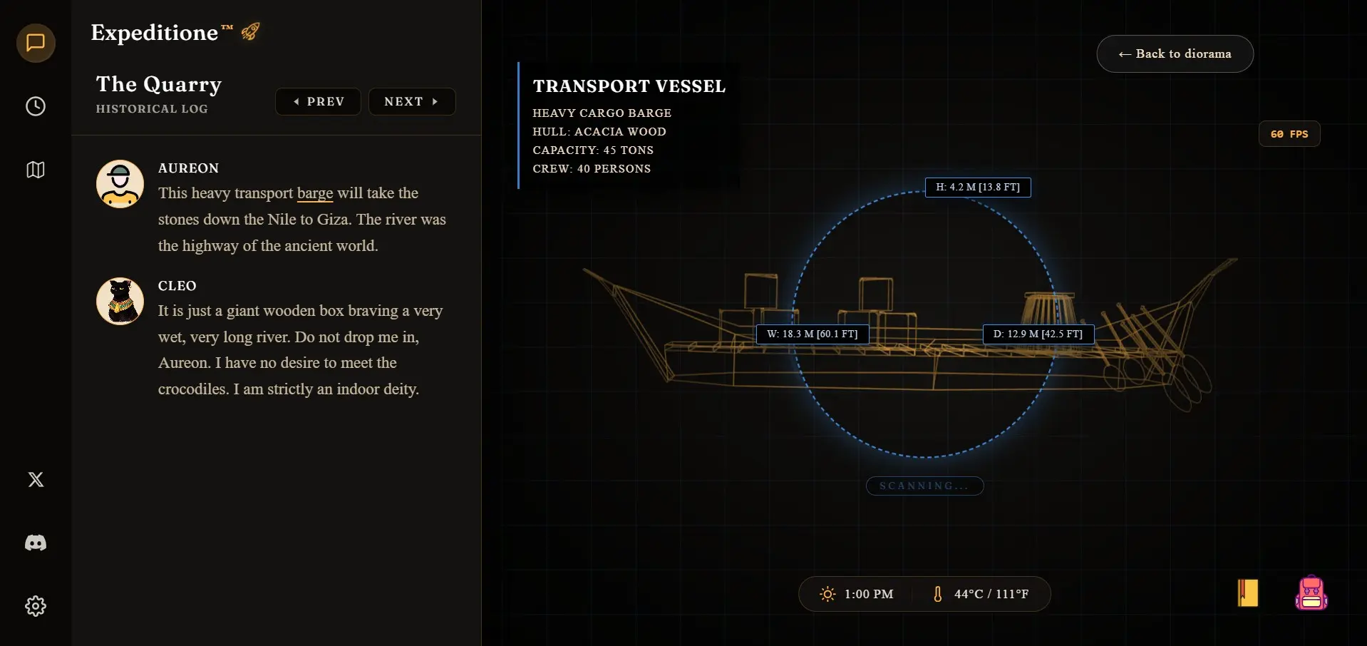 Heavy Nile Transport