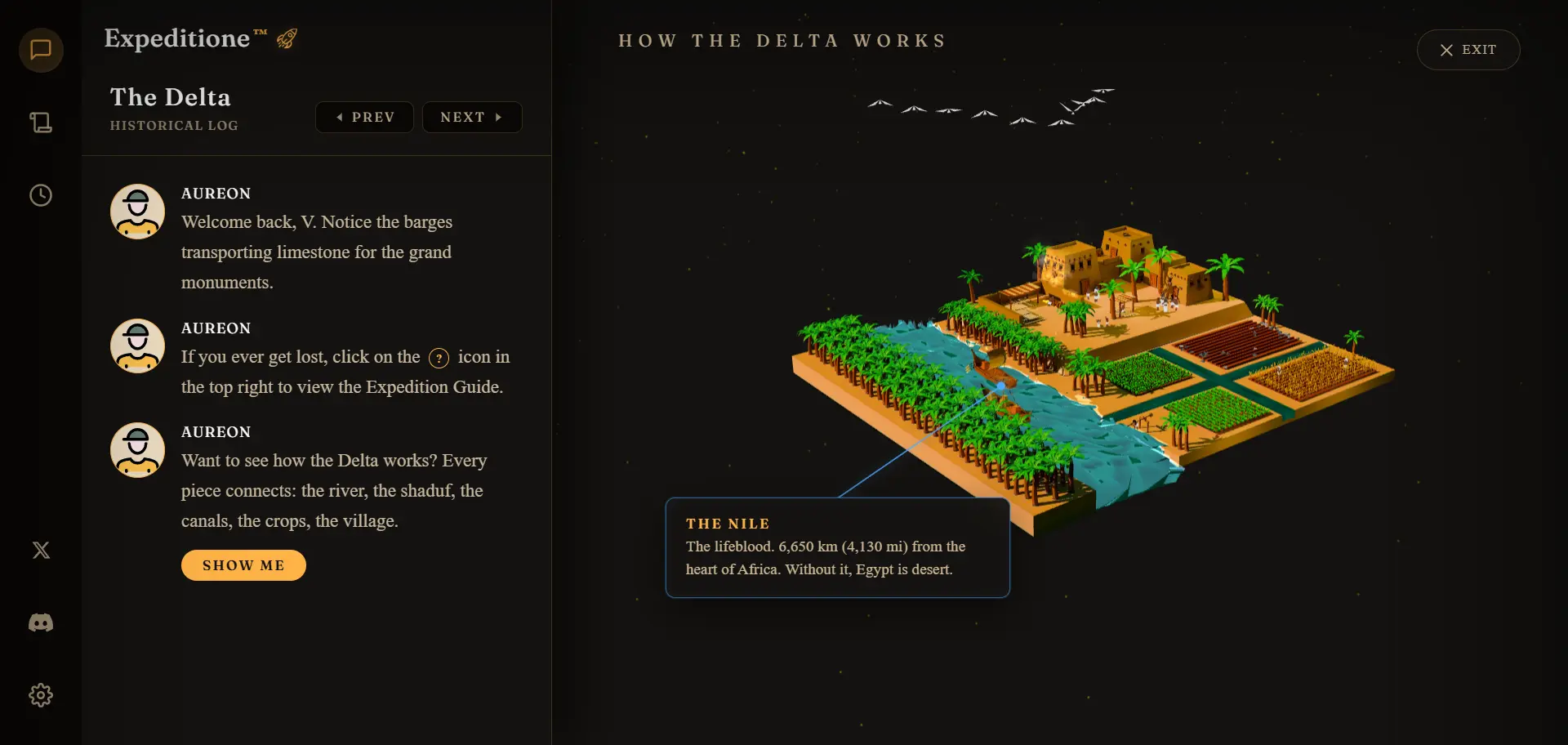 Nile River Delta Shaduf Irrigation